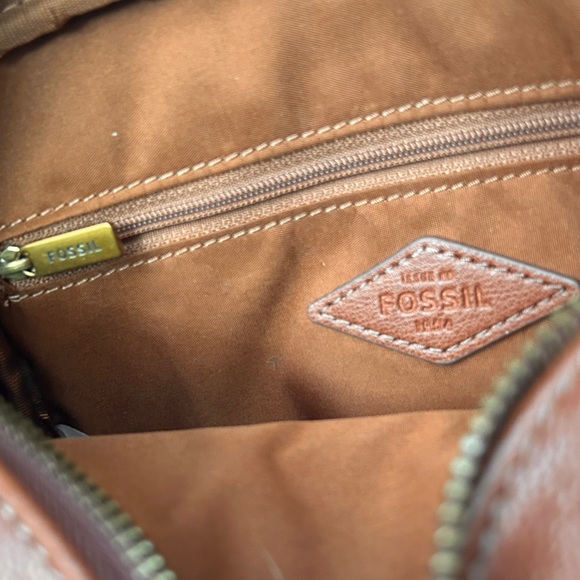 Fossil Bags Fossil Brennon Camera Bag Crossbody Bag Medium Brown